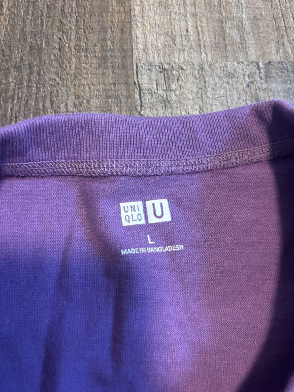 Uniqlo Heavyweight Blank Tee Shirt - Picture 2 of 3